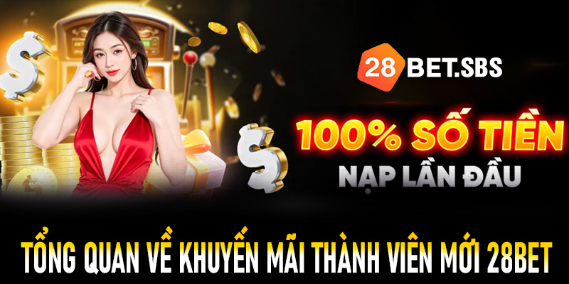 Tìm hiểu thông tin về chương trình khuyến mãi thành viên mới 28Bet